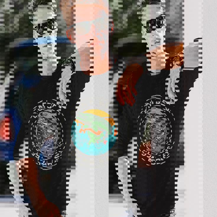 フィッシングティー、Dont Be Dumb Bass Dad 長袖Tシャツ 彼への贈り物