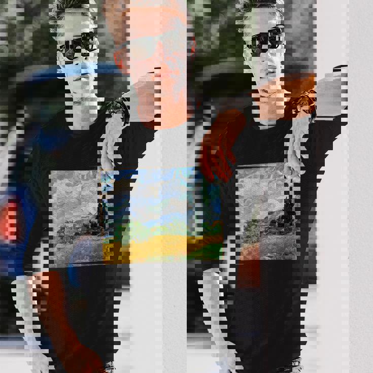 フィンセントファンゴッホ 長袖Tシャツ 彼への贈り物