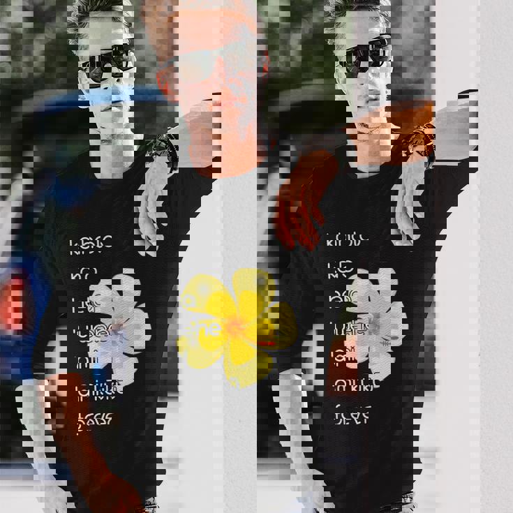 フラダンサーシャツ 長袖Tシャツ 彼への贈り物