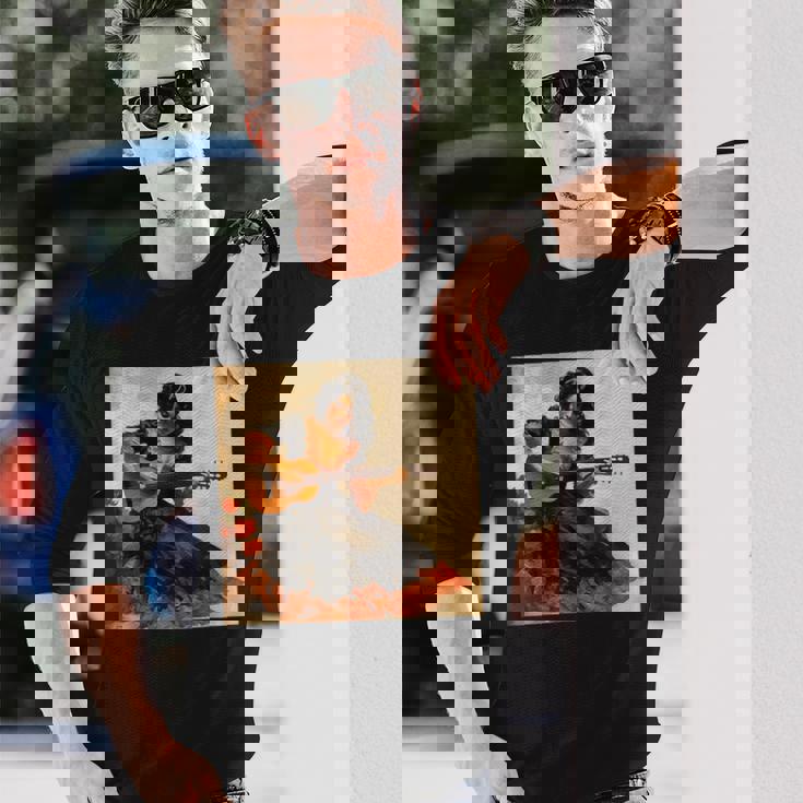 フラメンコダンサー セビリア Espana フラメンコ愛好家 スペインアート 長袖Tシャツ 彼への贈り物