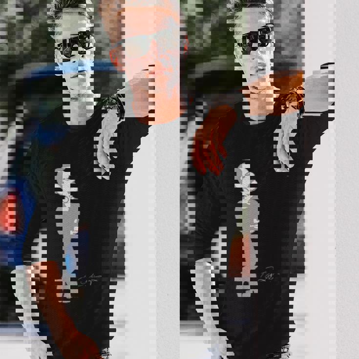 フランチェスコ キャラクター かわいい 大人 シック インスタ ワンポイント チャーミング キュート シュール お洒落 長袖Tシャツ 彼への贈り物