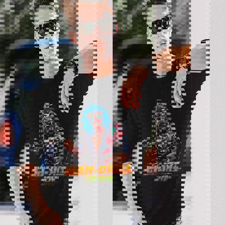 ブラジリアン柔術 マンドリルマスター ブラックベルト 長袖Tシャツ 彼への贈り物