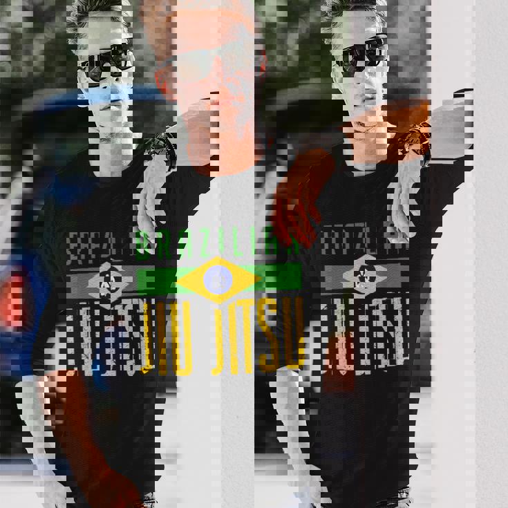 ブラジリアン柔術tシャツ Bjj柔術 長袖Tシャツ 彼への贈り物