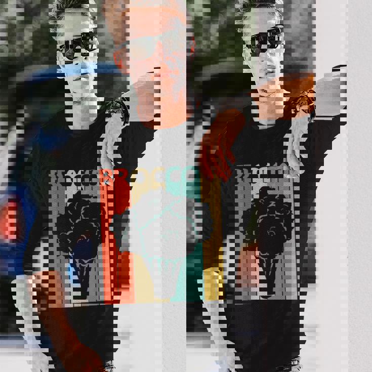 ブロッコリー コスチューム 長袖Tシャツ 彼への贈り物