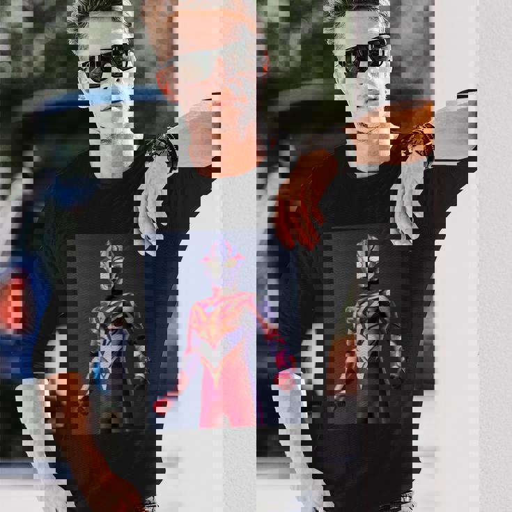 ブロマイドシリーズ ウルトラマンメビウス メビウスバーニングブレイブ 長袖tシャツ 長袖Tシャツ 彼への贈り物