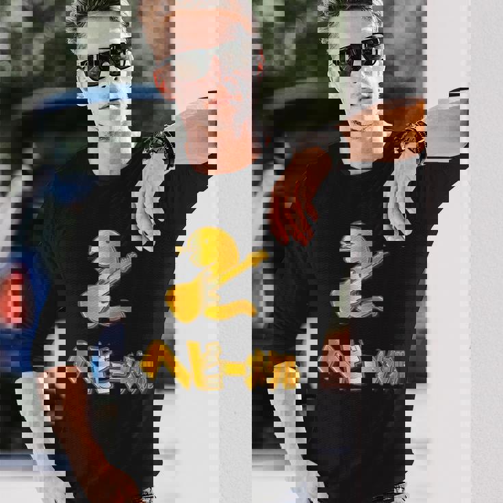 ヘビーメタル 金の蛇 ギター《へび》巳年 蛇年【どうぶつフレンズ】干支 十二支 2025 ゆるくて かわいい 動物 面白 長袖Tシャツ 彼への贈り物