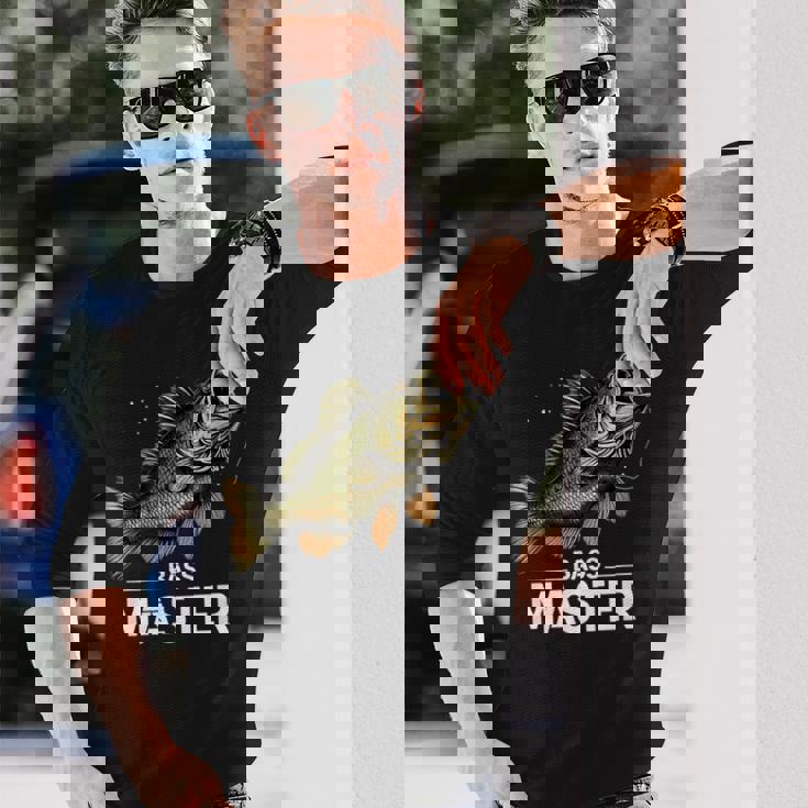 ベイトキャスター フィッシャーマン バスマスター ブラックバス釣り 長袖Tシャツ 彼への贈り物