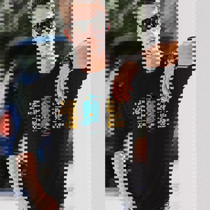 ベスパ-ライフ・イズ・ア・ジャーニー 長袖Tシャツ 彼への贈り物