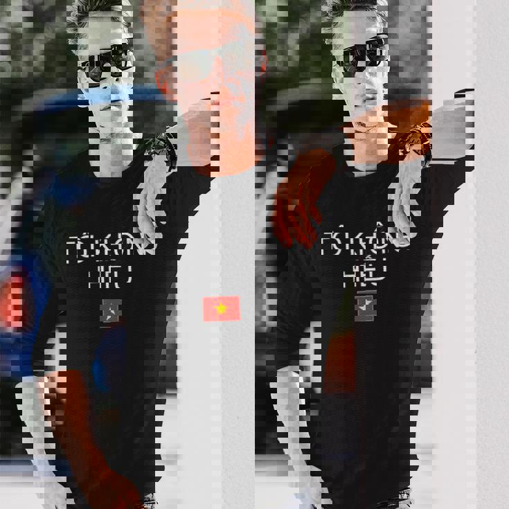 ベトナム語がわかりません ベトナム 長袖Tシャツ 彼への贈り物