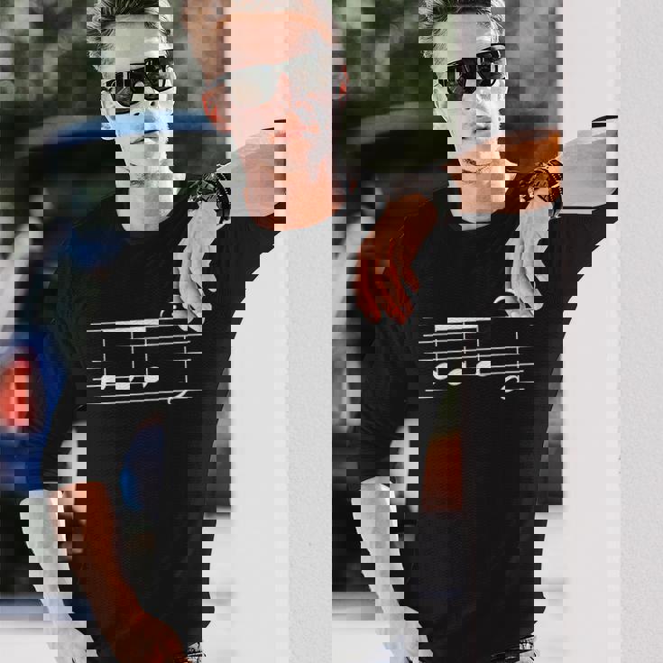 ベートーベン交響曲第5番-クラシック音楽作曲家 長袖Tシャツ 彼への贈り物