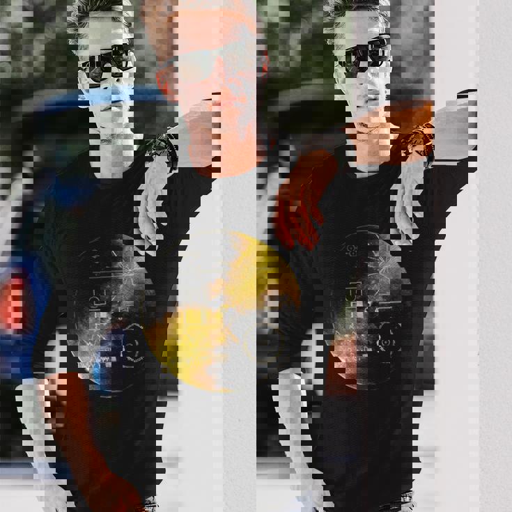 ボイジャー ゴールデンレコード 長袖Tシャツ 彼への贈り物