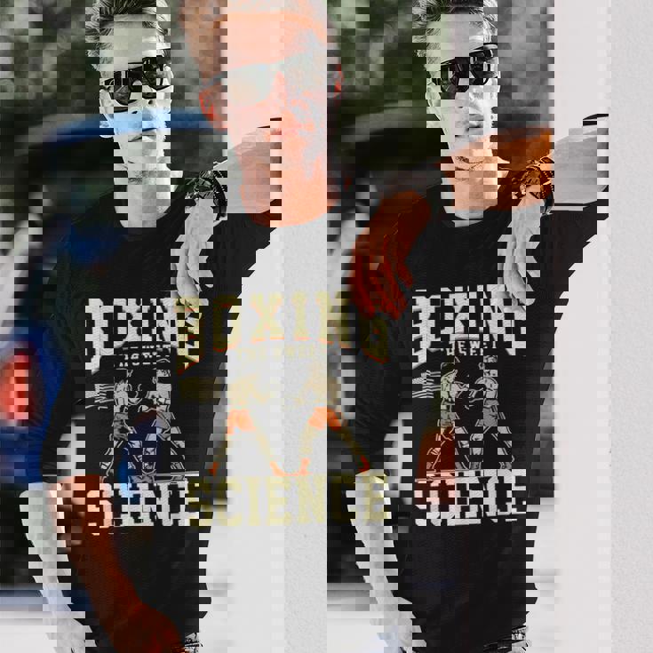 ボクシングtシャツ Theweetcience ボクサーtシャツ 長袖Tシャツ 彼への贈り物