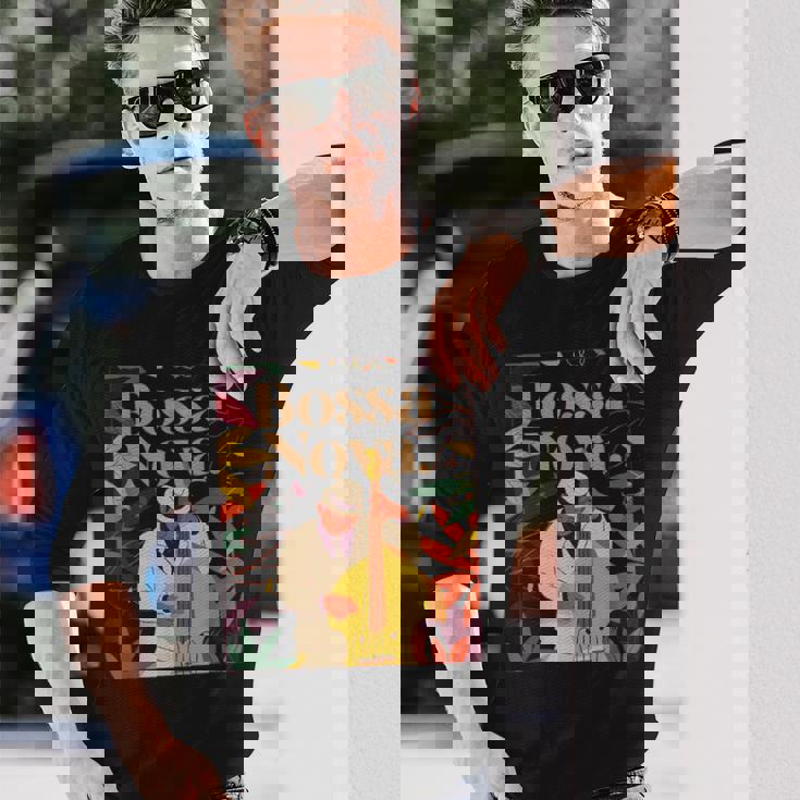 ボサ・ノヴァ・サンバ ミュージック ジャズ ブラジル ブラジル リオデジャネイロ 長袖Tシャツ 彼への贈り物