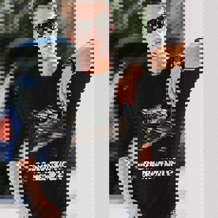 ボンバルディーノクロコダイルラスティージュジェンアルファ X ミームクロコ 長袖Tシャツ 彼への贈り物