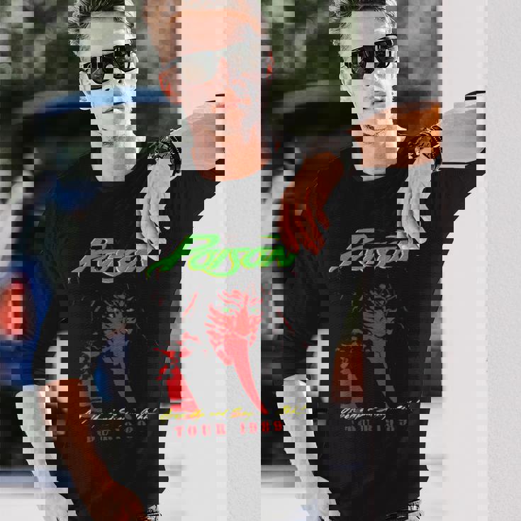 ポイズン Poison Tour 1989 長袖Tシャツ 彼への贈り物