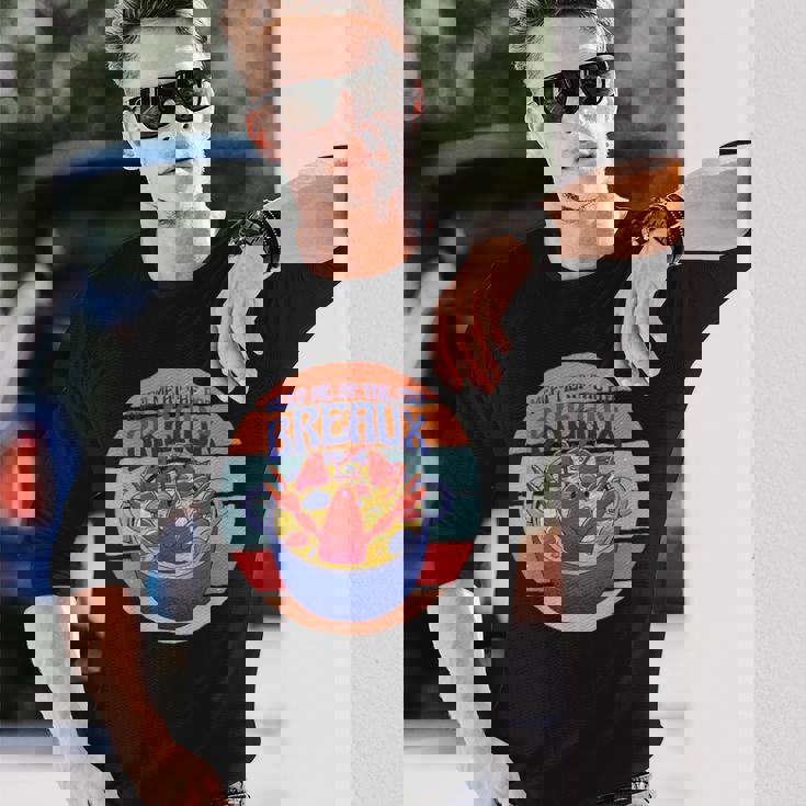 ポット ロブスター ザリガニ マッドバグ シーフード ロブスターで会いましょう 長袖Tシャツ 彼への贈り物