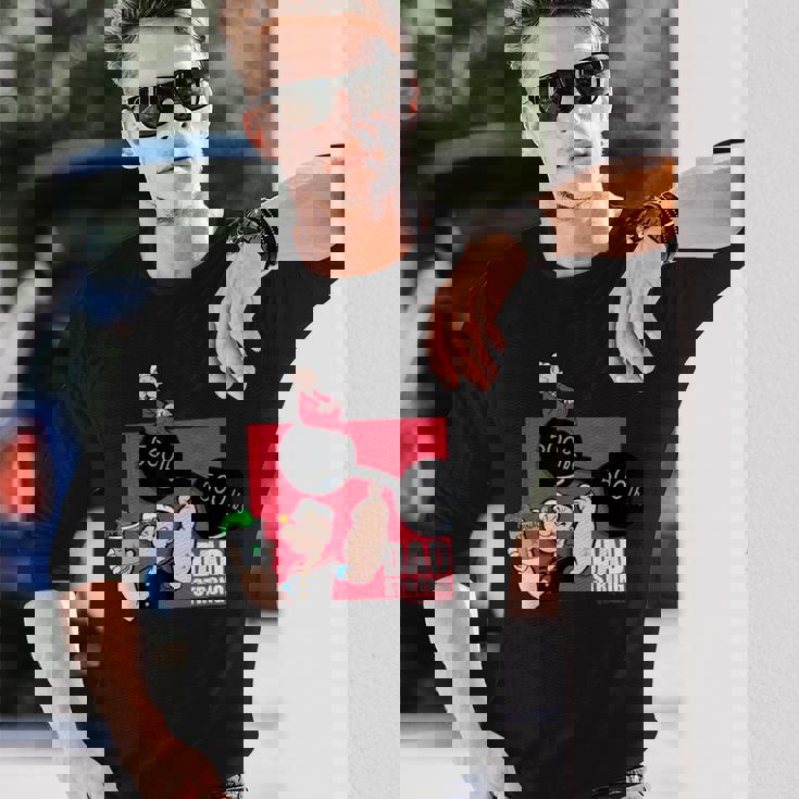 ポパイ「お父さんストロング」父の日 お父さんへのギフト 長袖Tシャツ 彼への贈り物