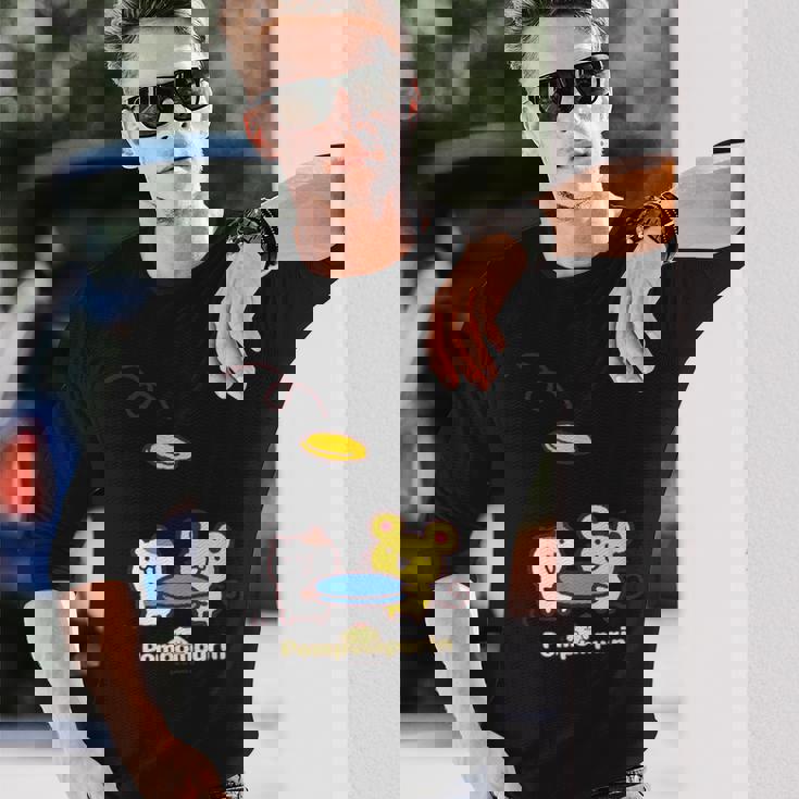 ポムポムプリン マフィン＆スコーン 長袖Tシャツ 彼への贈り物