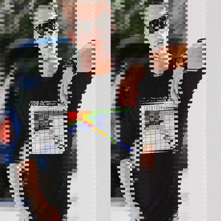 ポーカーハンドレンジ 長袖Tシャツ 彼への贈り物