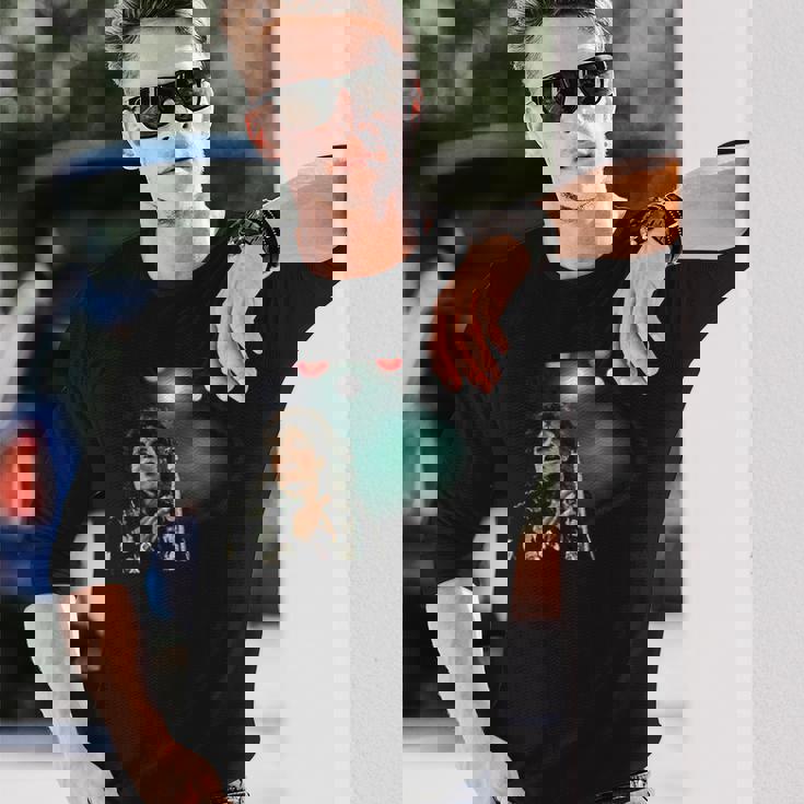 マイケル・ジャクソン オン ワールド バッド ツアー ライブ アット ウェンブリー 1988 長袖Tシャツ 彼への贈り物