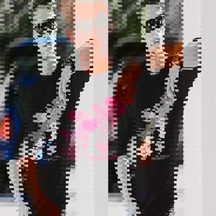 マイメロディ Usデザイン ハート 長袖Tシャツ 彼への贈り物