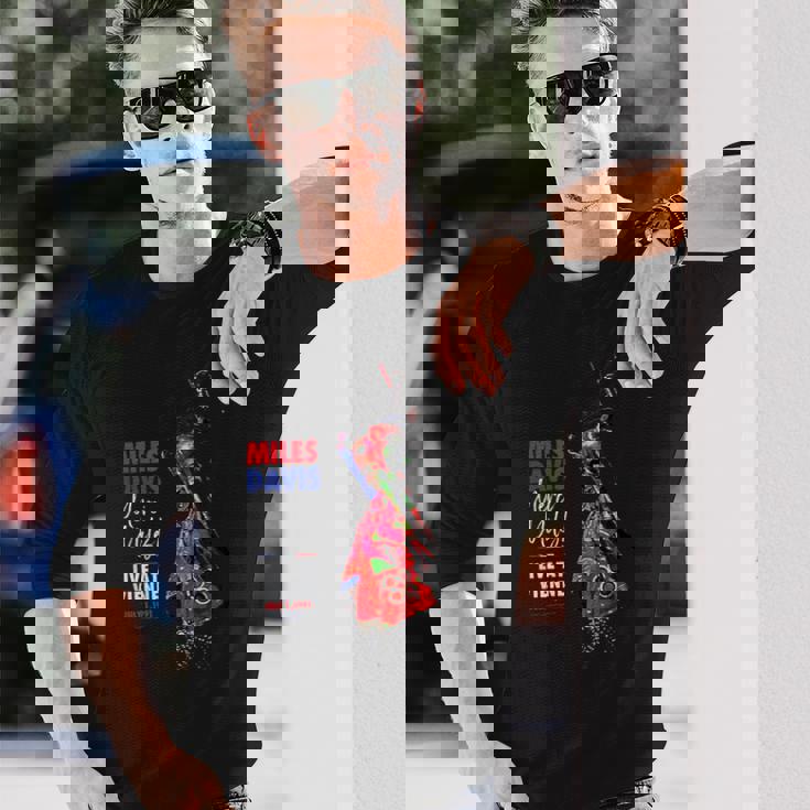 マイルス・デイビス、メルシー・マイルズ！ 長袖Tシャツ 彼への贈り物