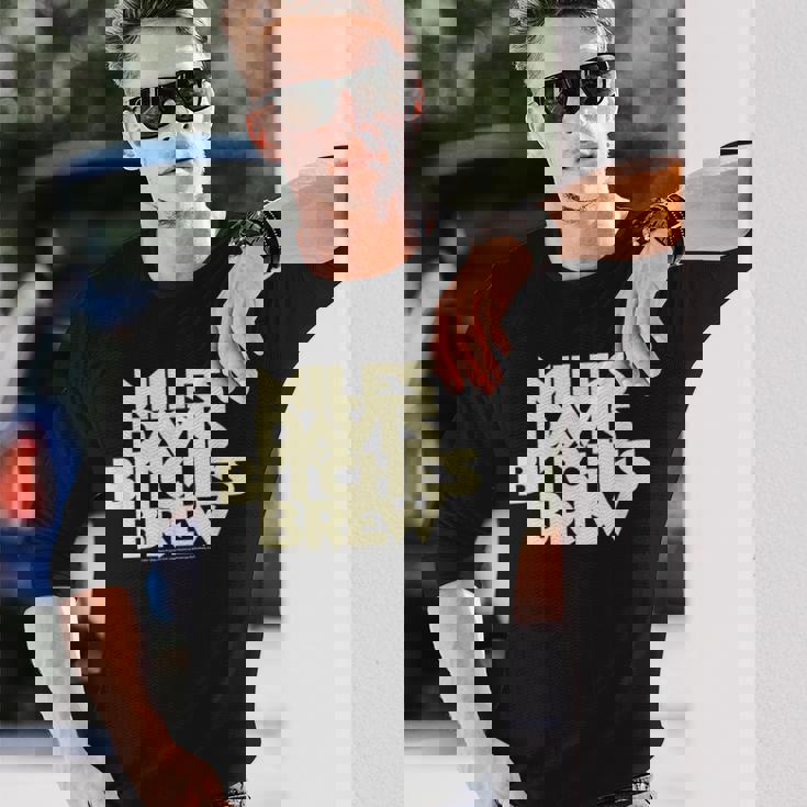 マイルス・デイビス・ビッチズ・ブリュー 長袖Tシャツ 彼への贈り物