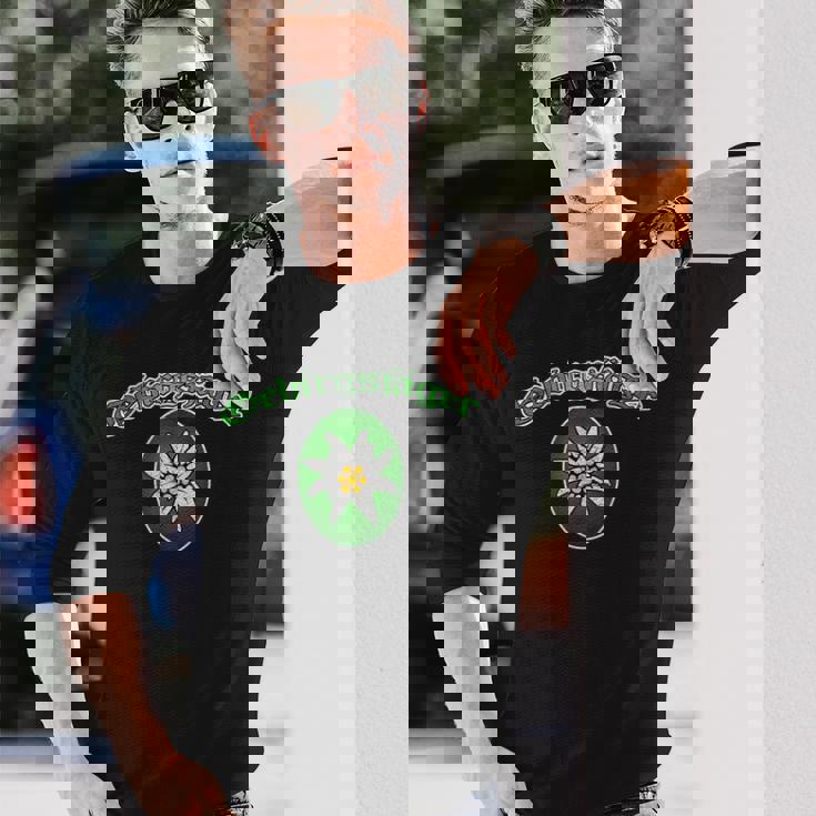 マウンテンハンター エーデルワイス 兵士とドイツ軍 長袖Tシャツ 彼への贈り物