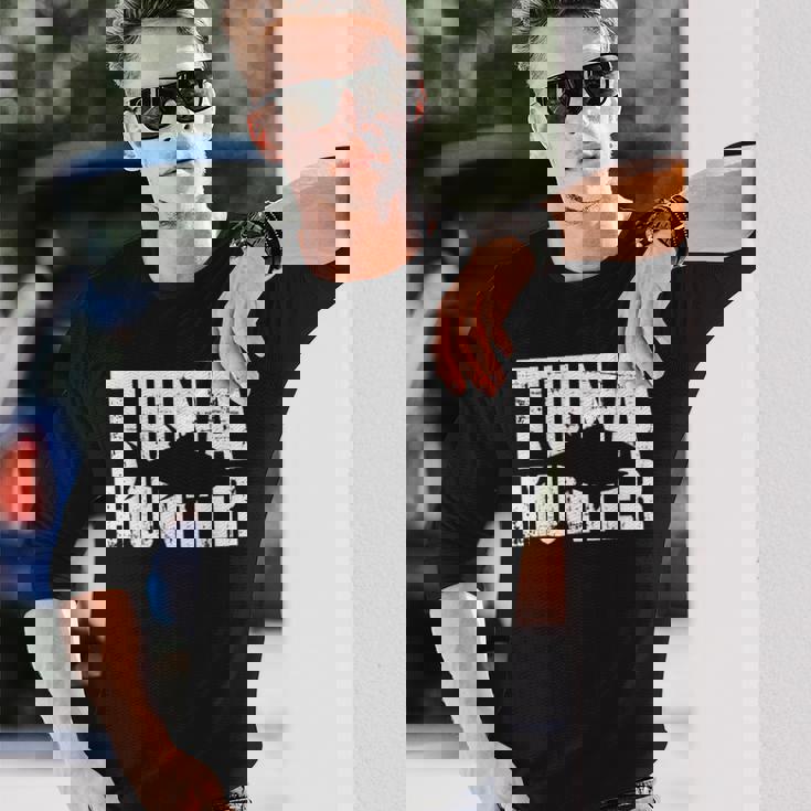 マグロハンター 長袖Tシャツ 彼への贈り物