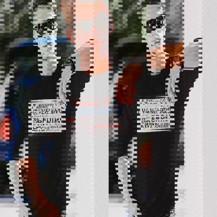 マッスルショールズ アラバマ サイン 録音 キャピタル ロック グラフィック 長袖Tシャツ 彼への贈り物