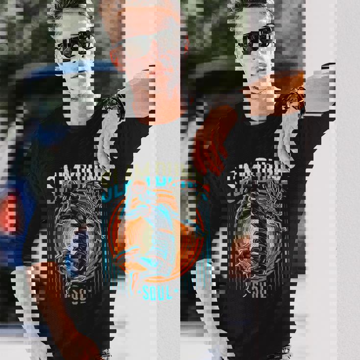 マーチ カレッジ バスケットボール スラム ダンク ソウル レトロ バスケットボール 長袖Tシャツ 彼への贈り物