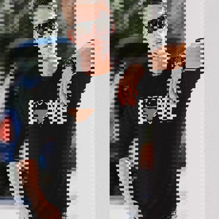 マーモットラブマーモット動物園キーパー 長袖Tシャツ 彼への贈り物