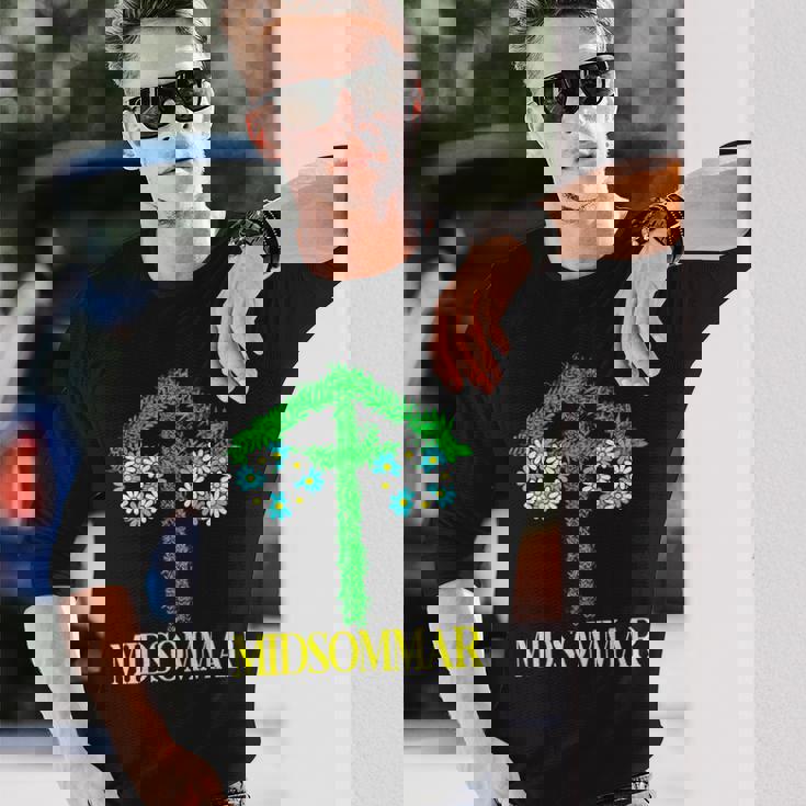 ミッドサマー メイポール ミッドソマー フェスティバル 夏 ソルスティス 長袖Tシャツ 彼への贈り物