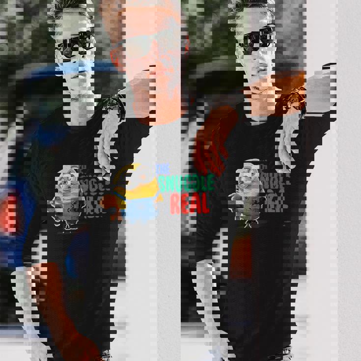 ミニオン Positiveibes Tribecolor 長袖Tシャツ 彼への贈り物