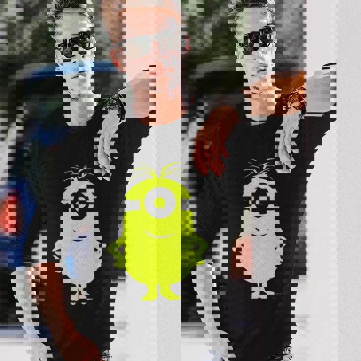 ミニオンilhouettestuart 長袖Tシャツ 彼への贈り物