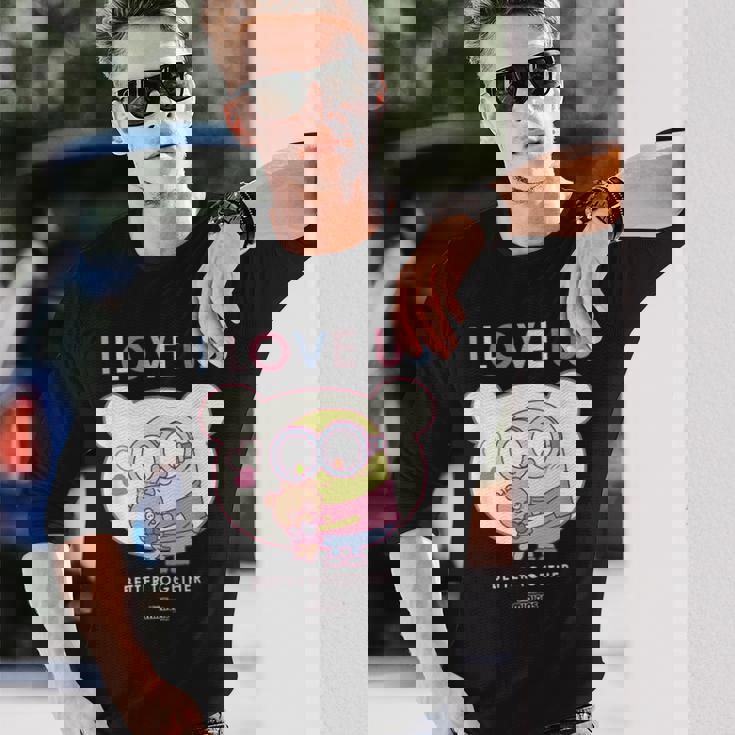 ミニオンズのボブとティム・ベター・トゥギャザー 長袖Tシャツ 彼への贈り物