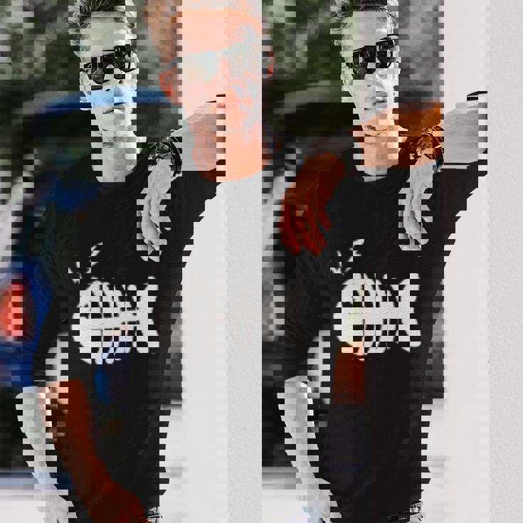 ミニフィッシュボーン 長袖Tシャツ 彼への贈り物