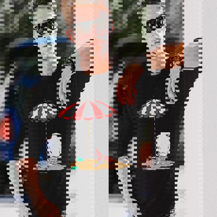 ムーミン ビーチで着替え 長袖Tシャツ 彼への贈り物