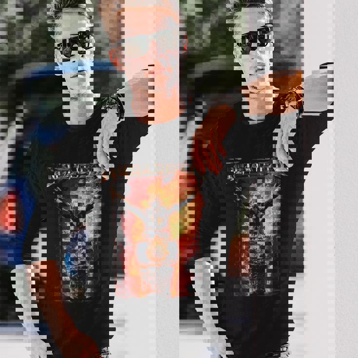 メガデス ヴィクソン 長袖Tシャツ 彼への贈り物