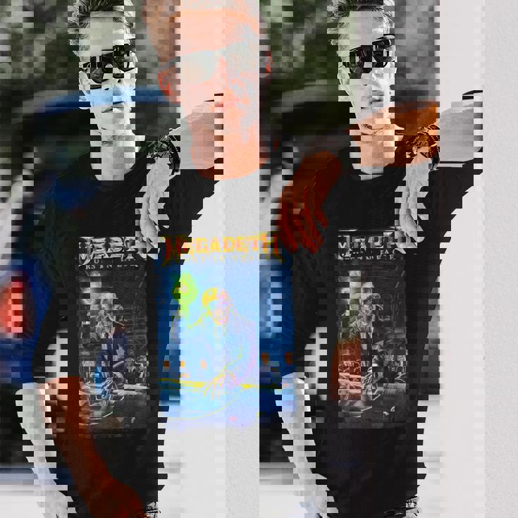 メガデス-ラスト・イン・ピース 長袖Tシャツ 彼への贈り物