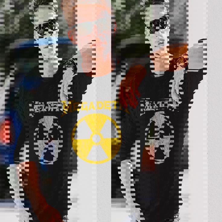 メガデス核 長袖Tシャツ 彼への贈り物