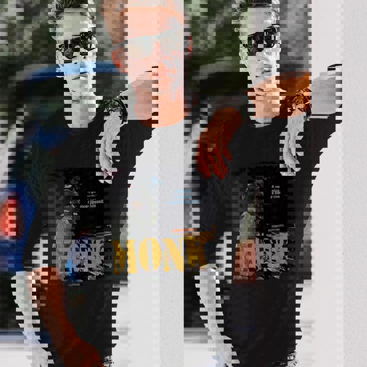 モンクジャズ 知恵 ピアニスト ミュージシャン 長袖Tシャツ 彼への贈り物