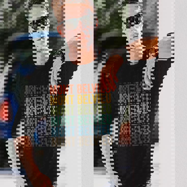 モンベルビュー シティ レトロ 長袖Tシャツ 彼への贈り物