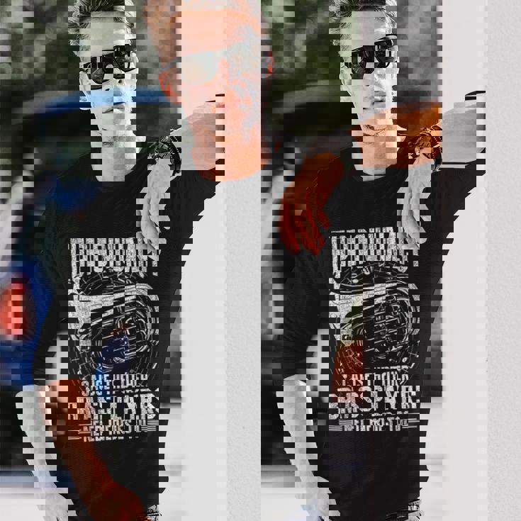 ユーフォニアム奏者 ユーフォニアム奏者 長袖Tシャツ 彼への贈り物