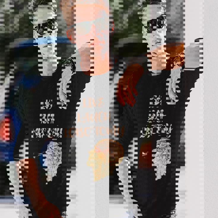 ライブ・ラフ・ロボトミー 長袖Tシャツ 彼への贈り物