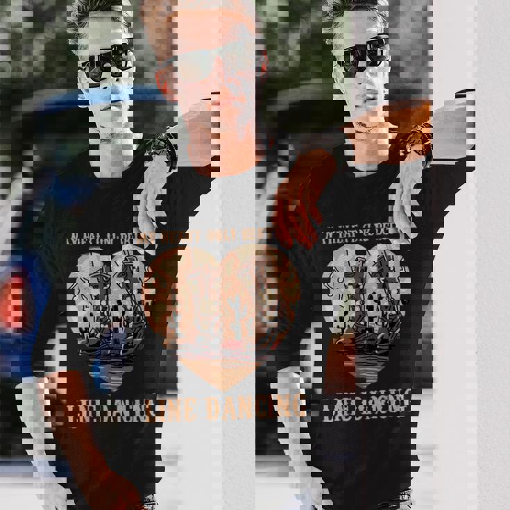 ラインダンス ウエスタンカントリー ラインダンス 長袖Tシャツ 彼への贈り物