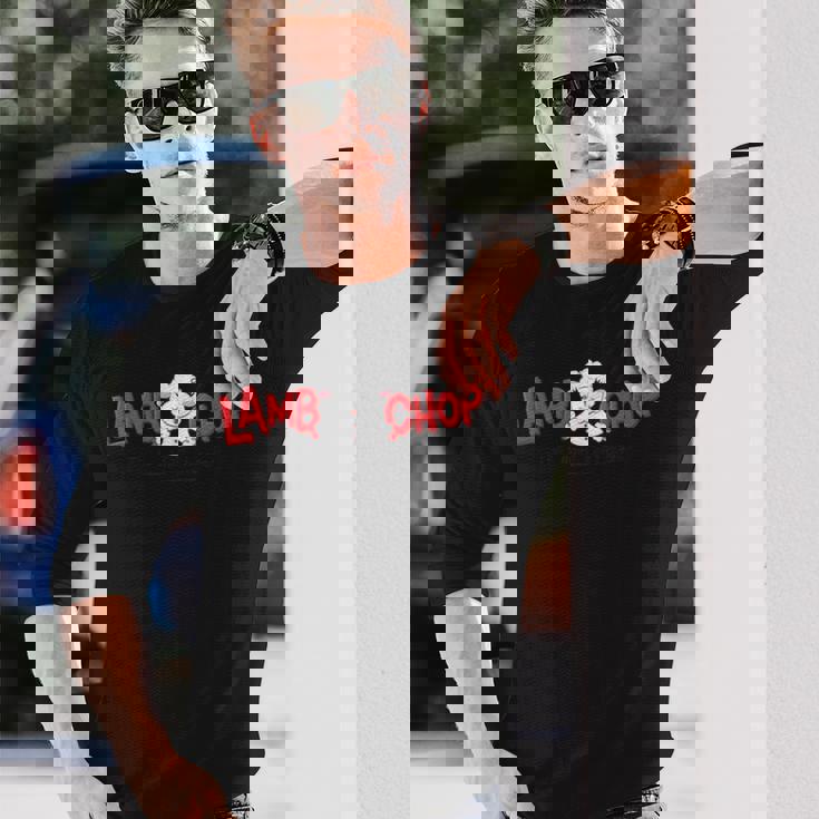 ラムチョップ ヴィンテージ 長袖Tシャツ 彼への贈り物