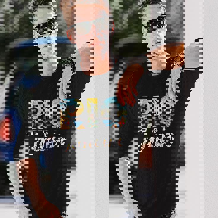 リオデジャネイロ 旅行 ブラジル 衣装 リオデジャネイロ 長袖Tシャツ 彼への贈り物