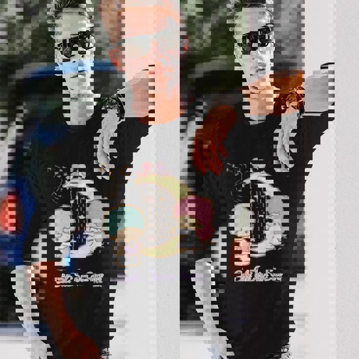 リトルツインスターズ コンサート ダークカラー 長袖Tシャツ 彼への贈り物