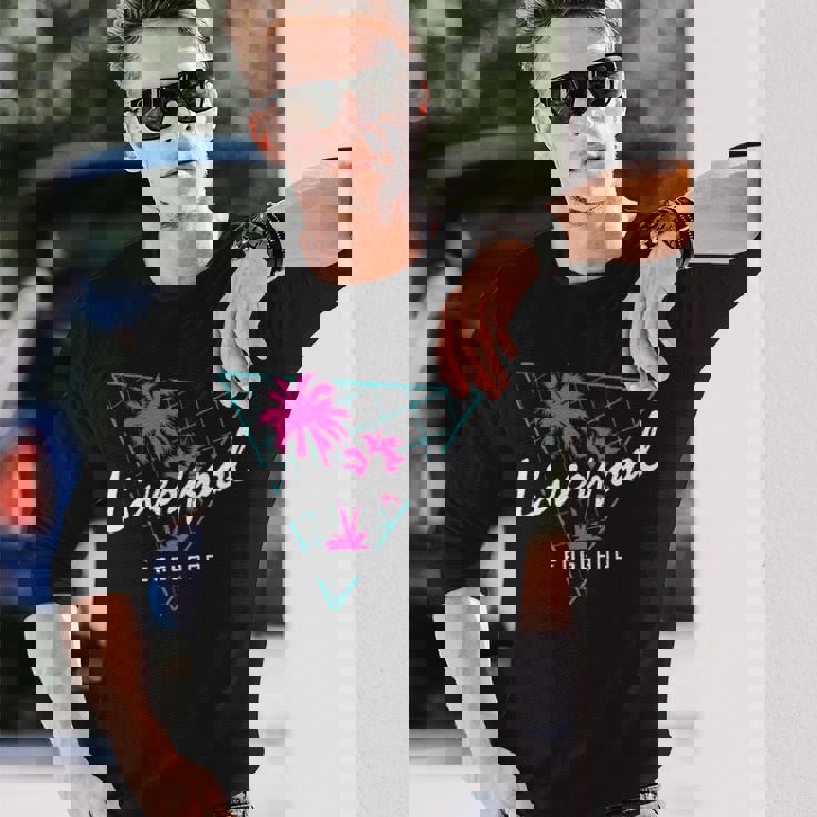 リバプールイングランドレトロ80年代tシャツ 長袖Tシャツ 彼への贈り物